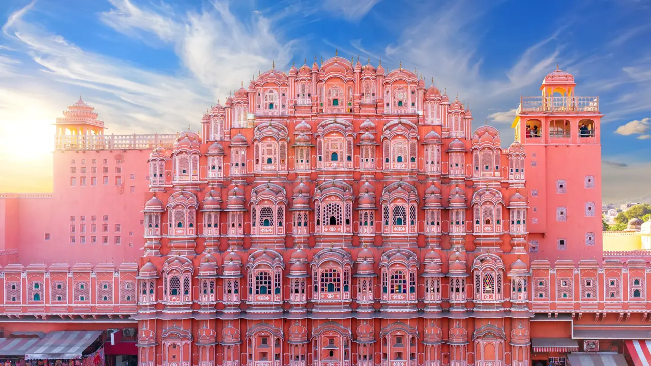 Pink Palace, Hawa Mahal, Jaipur, India