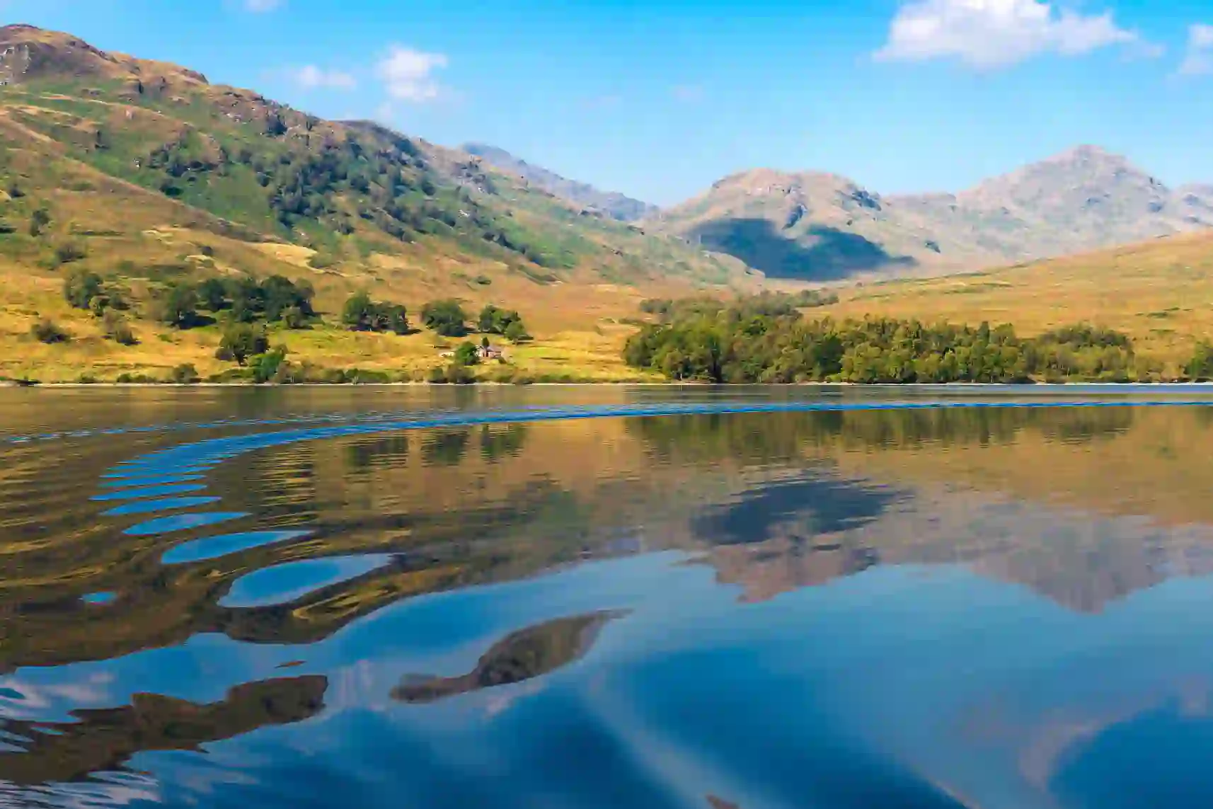 Sh_219655717 Loch Katrine, Scottish Highlands, Scotland