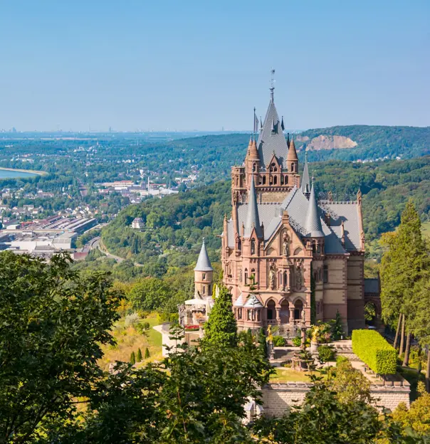 Sh_526388266 Drachenburg Castle, Bonn, Germany