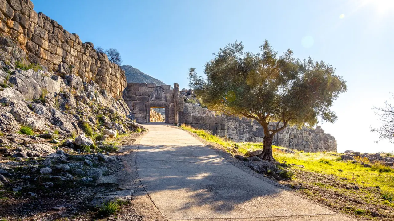 Mycenae, Peloponnese, Greece