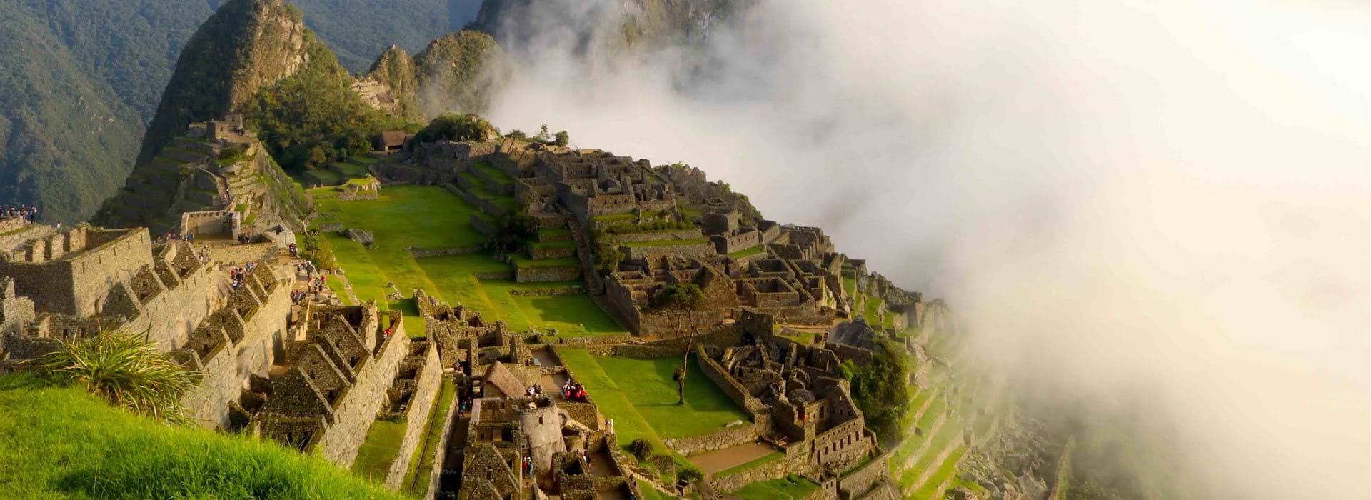 Machu Picchu, Cloud Cover, Peru