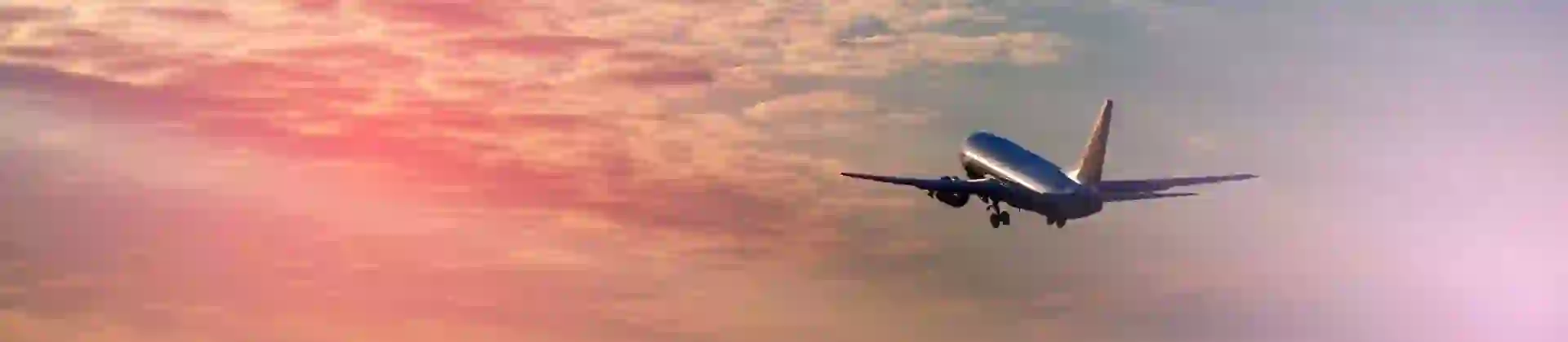 Plane in the sky