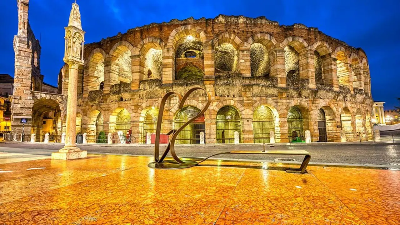  Roman amphitheatre Arena di Verona, Verona, Italy