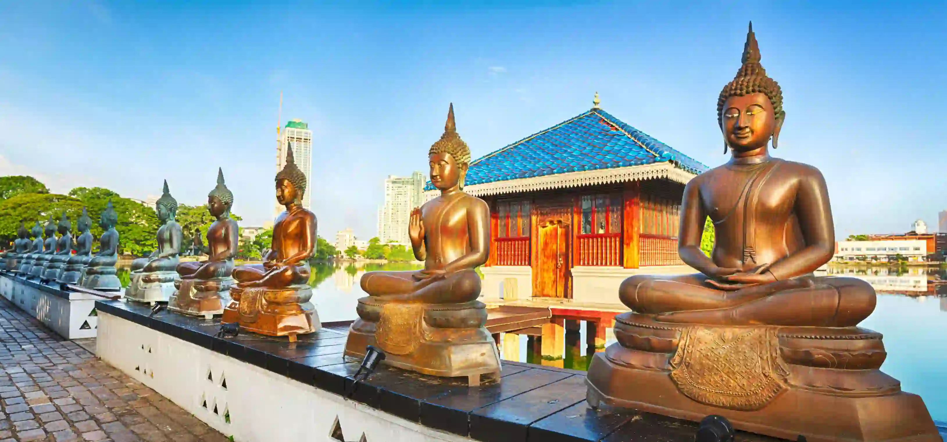  Seema Malaka Temple on Beira Lake, Colombo