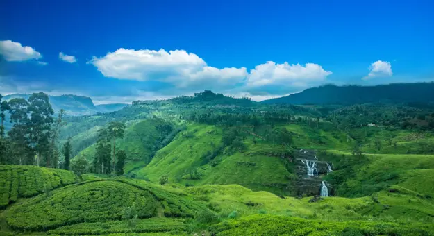 St Clair's Waterfall, Nuwara Eliya 