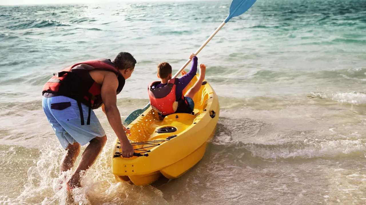 Long Beach Resort, Mauritius, kayaking