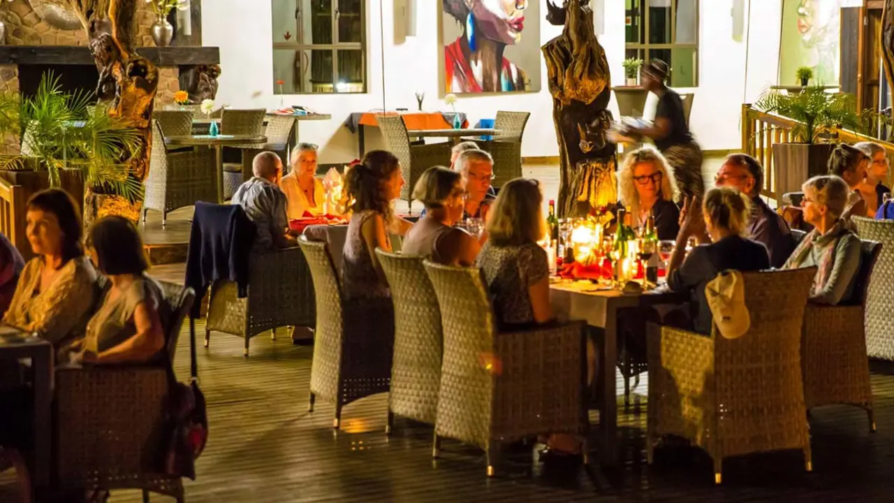 Sebatana Rhino Lodge, Lephalale, dinner