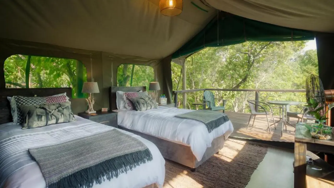 Camp Bethel, twin tented room