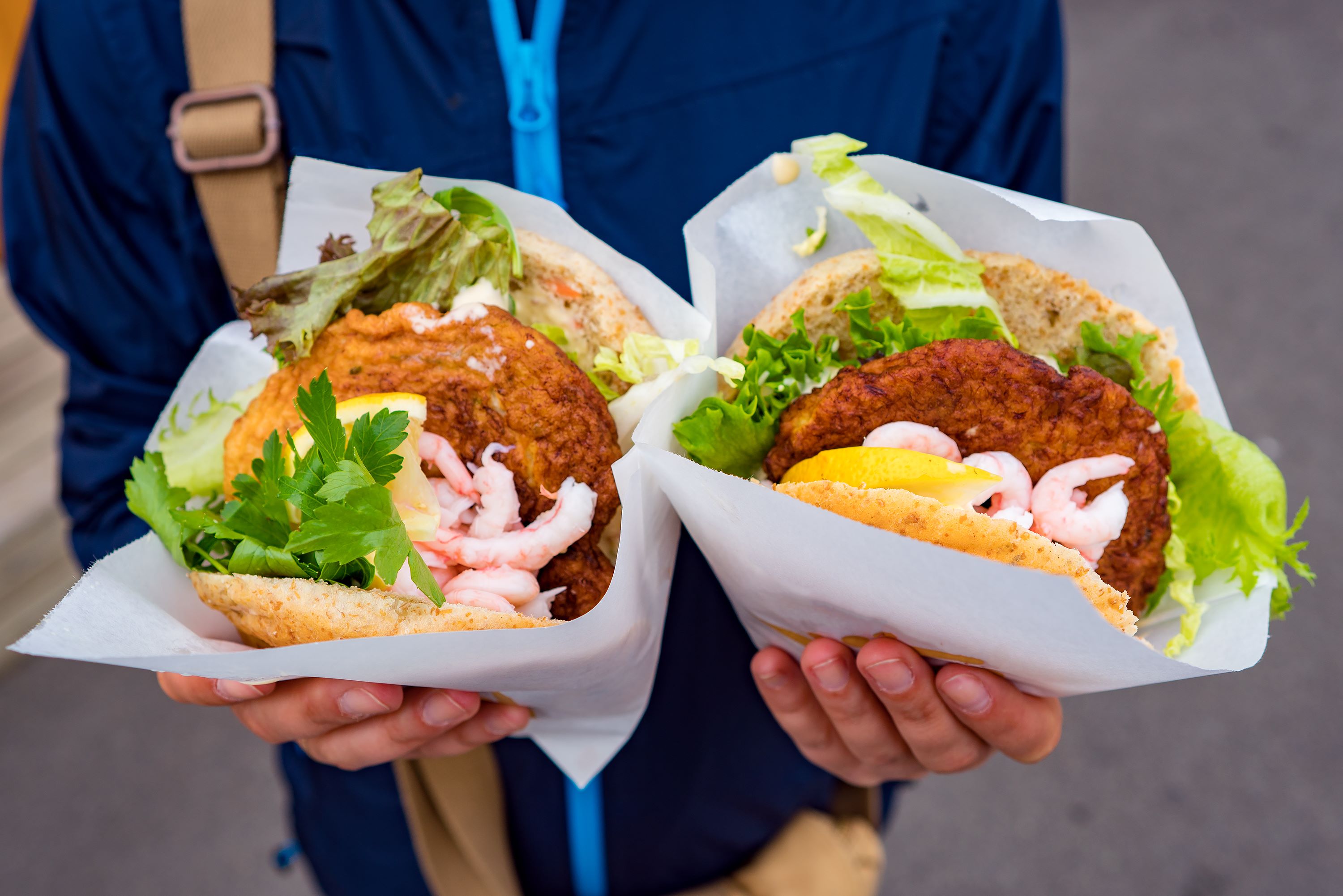 Two Norwegian burgers 