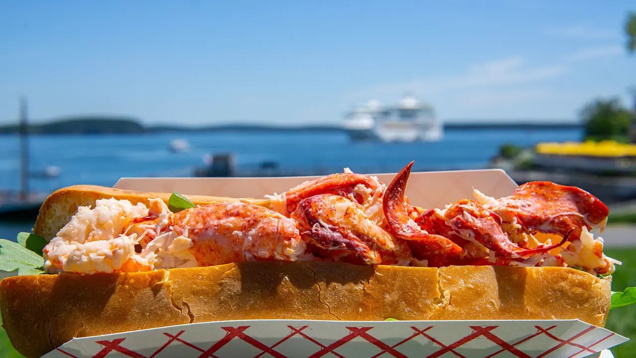 Lobster roll In Maine, New Hampshire