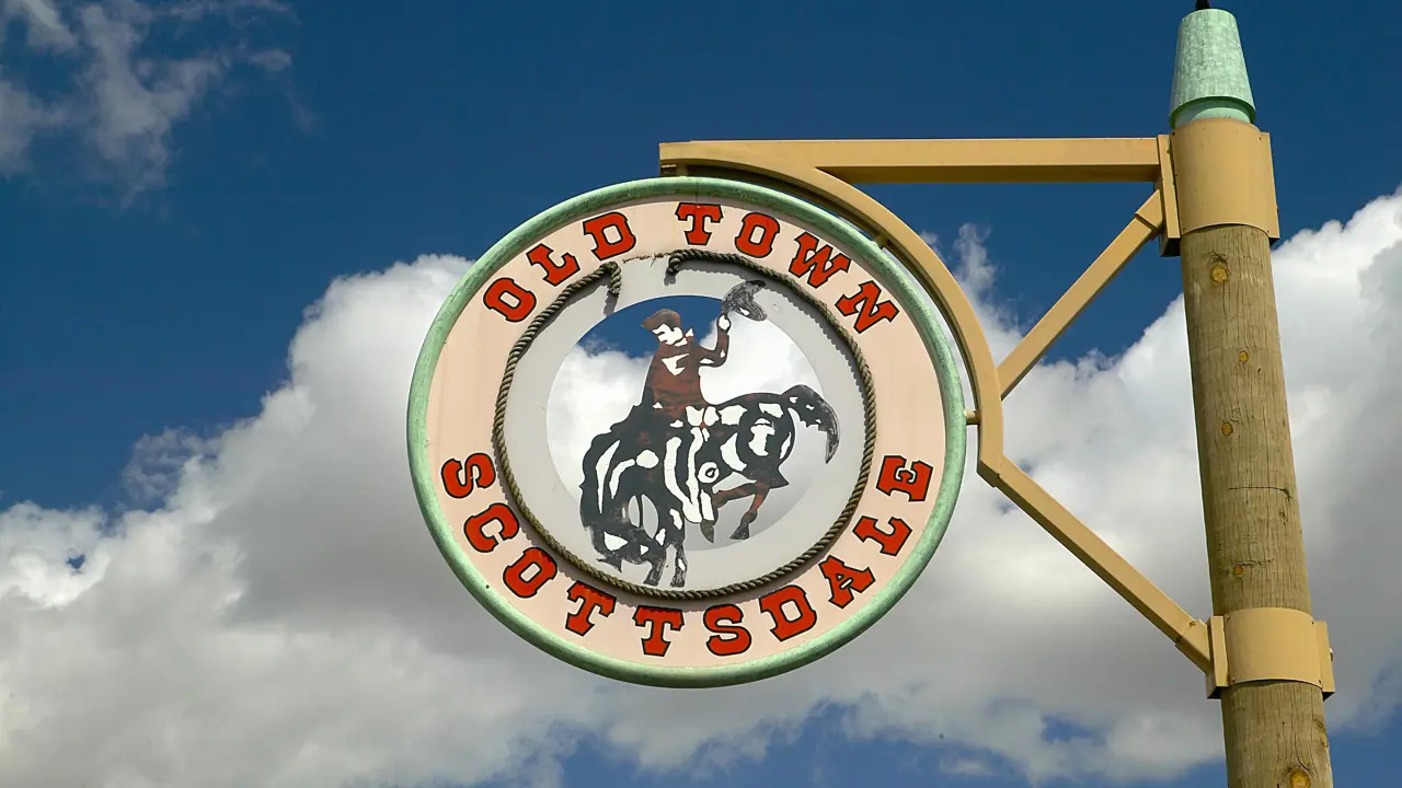 Sh 140797714 Old Town Scottsdale Sign, Arizona