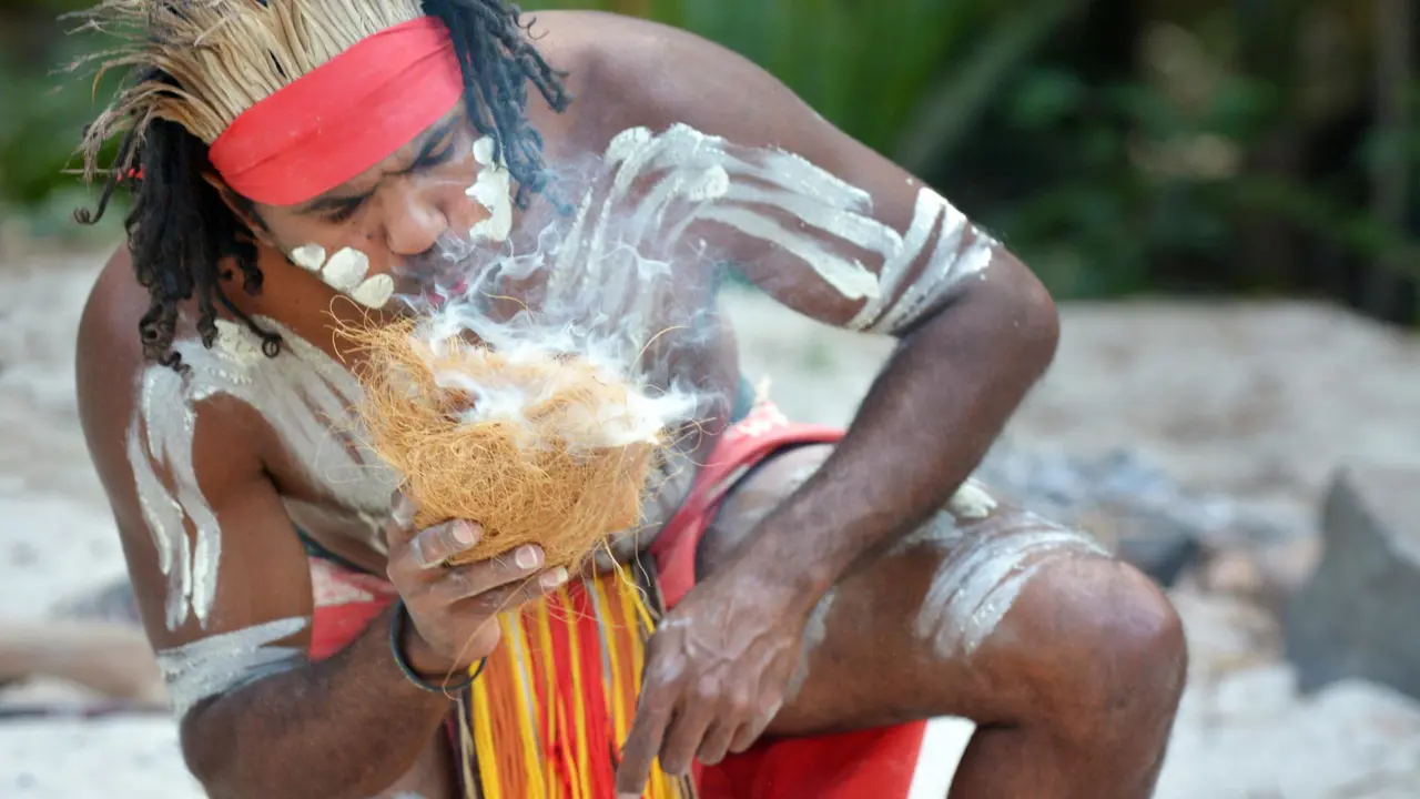 Aboriginal man