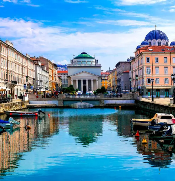 Canal Grandé, Trieste, Italy