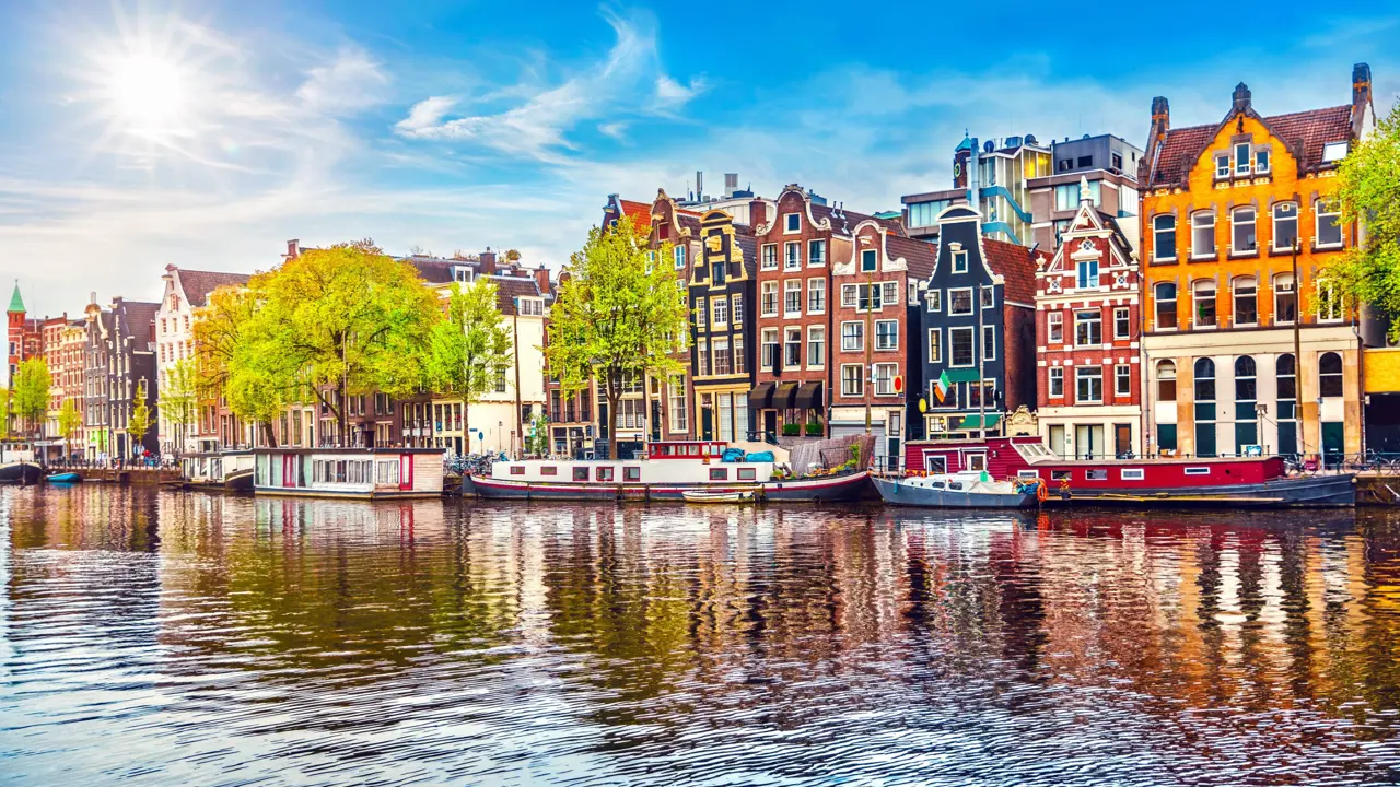 Amsterdam canals, Netherlands