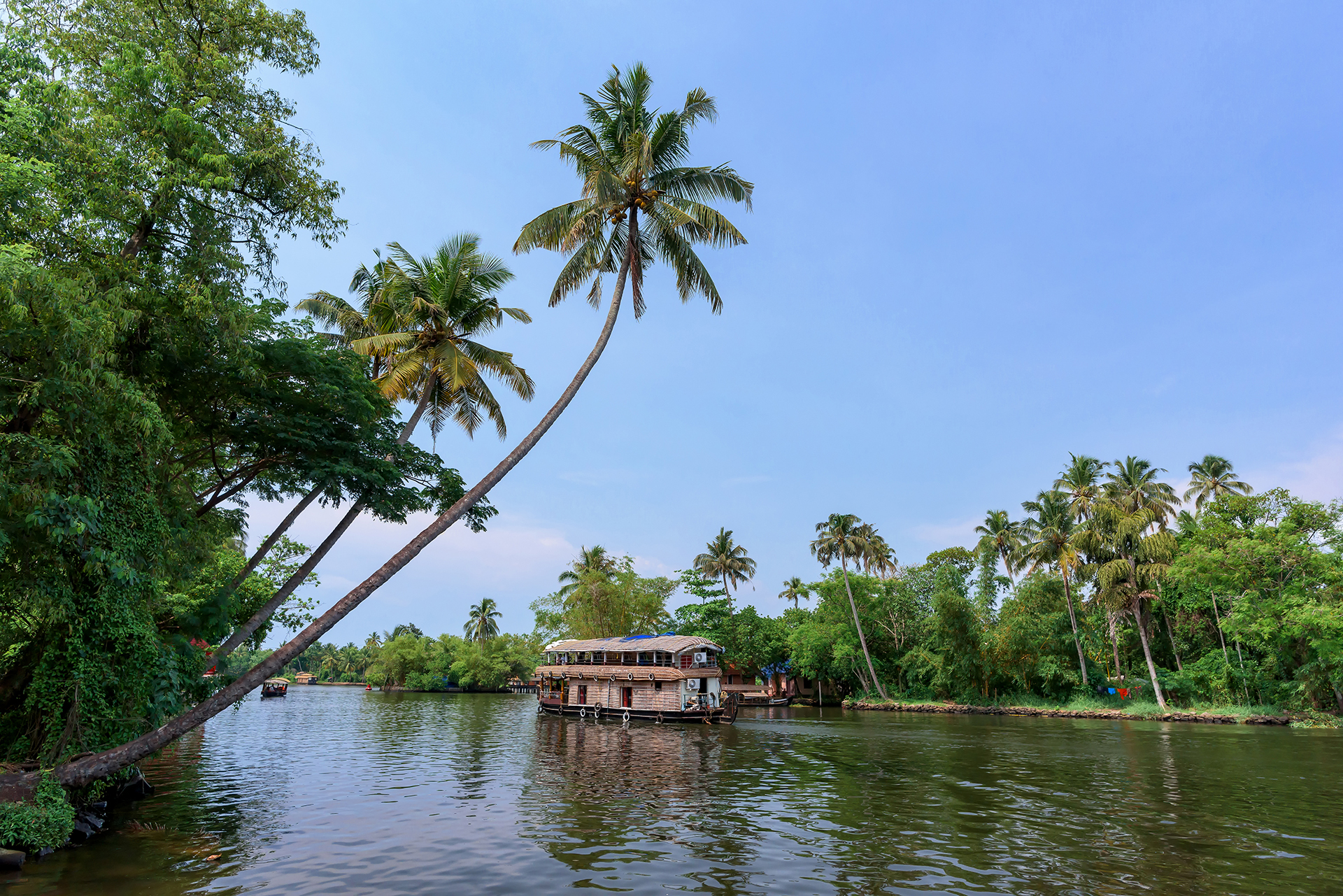 AS 49602800 Traditional Houseboat, Kerala, India