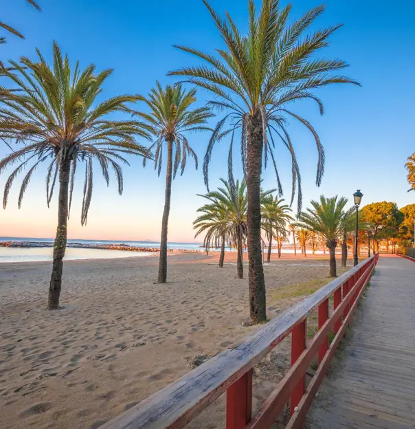 Beach in Marbella, Andalucía
