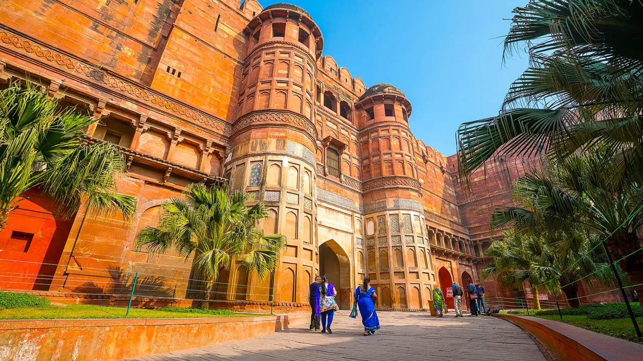 Agra Fort or Red Fort, Uttar Pradesh