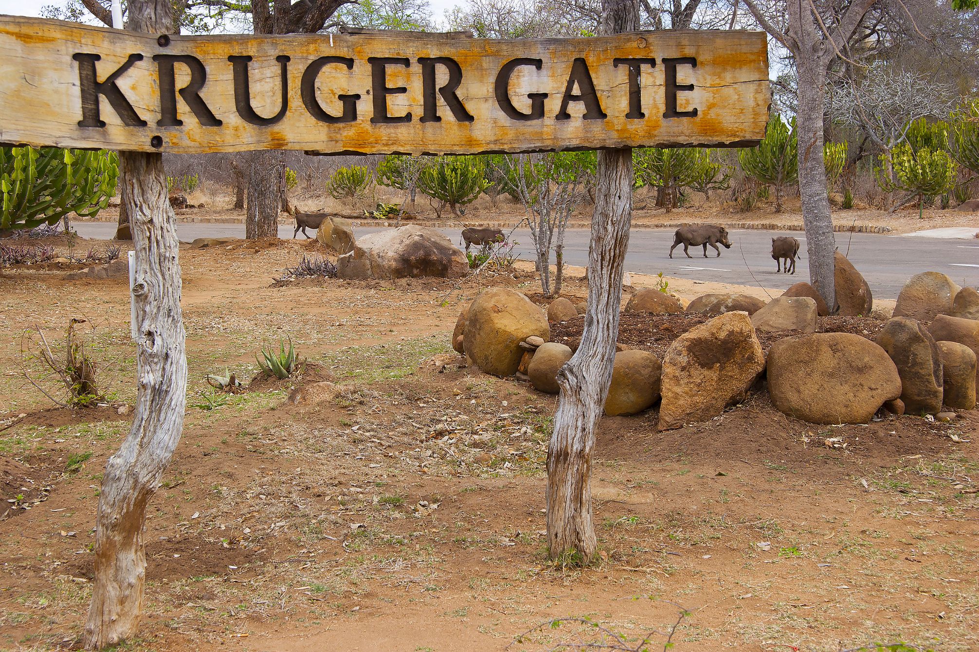 Kruger National Park, gate