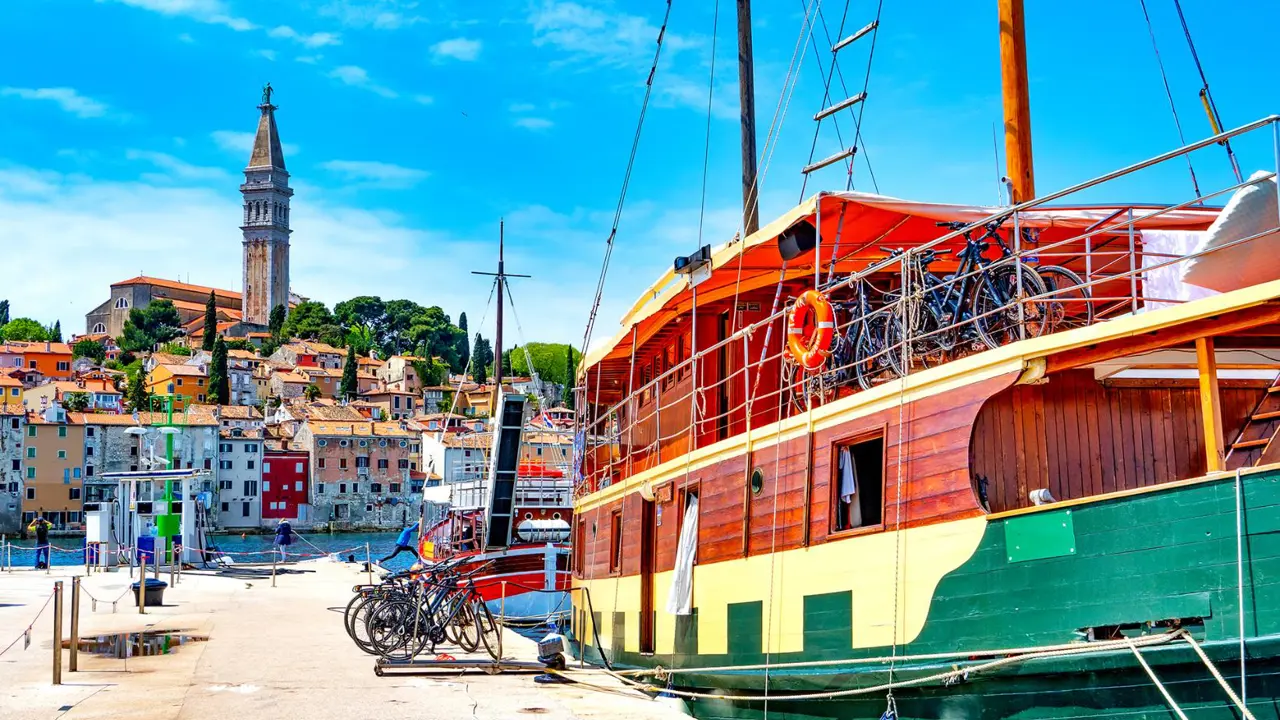 Old town and harbour, Rovinj, Croatia