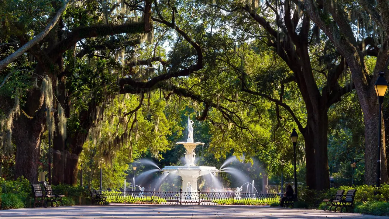 Forsyth Fountain, Savannah