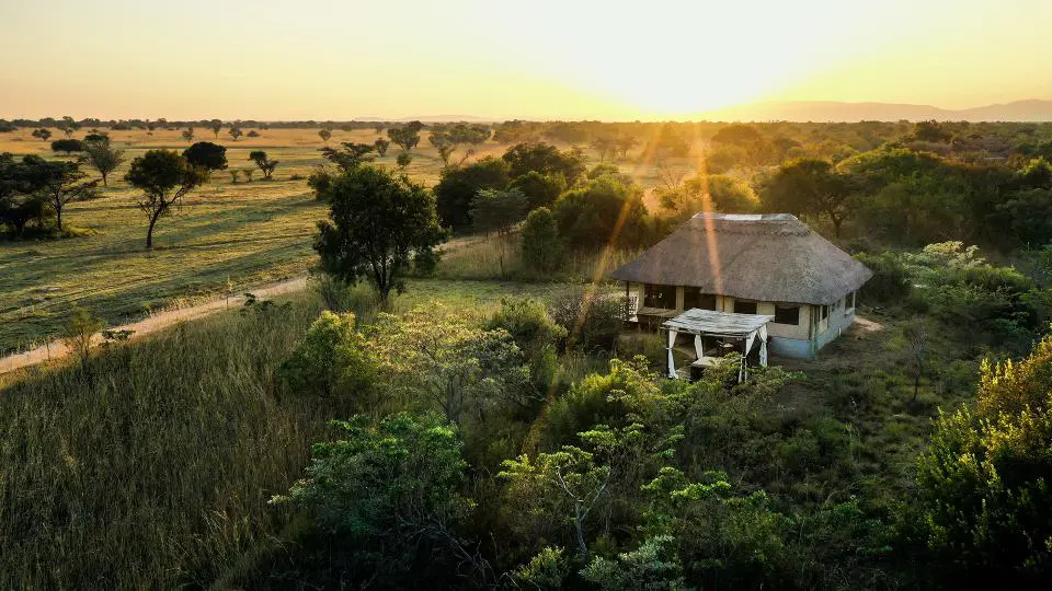 Safari Plains, Limpopo, aerial view
