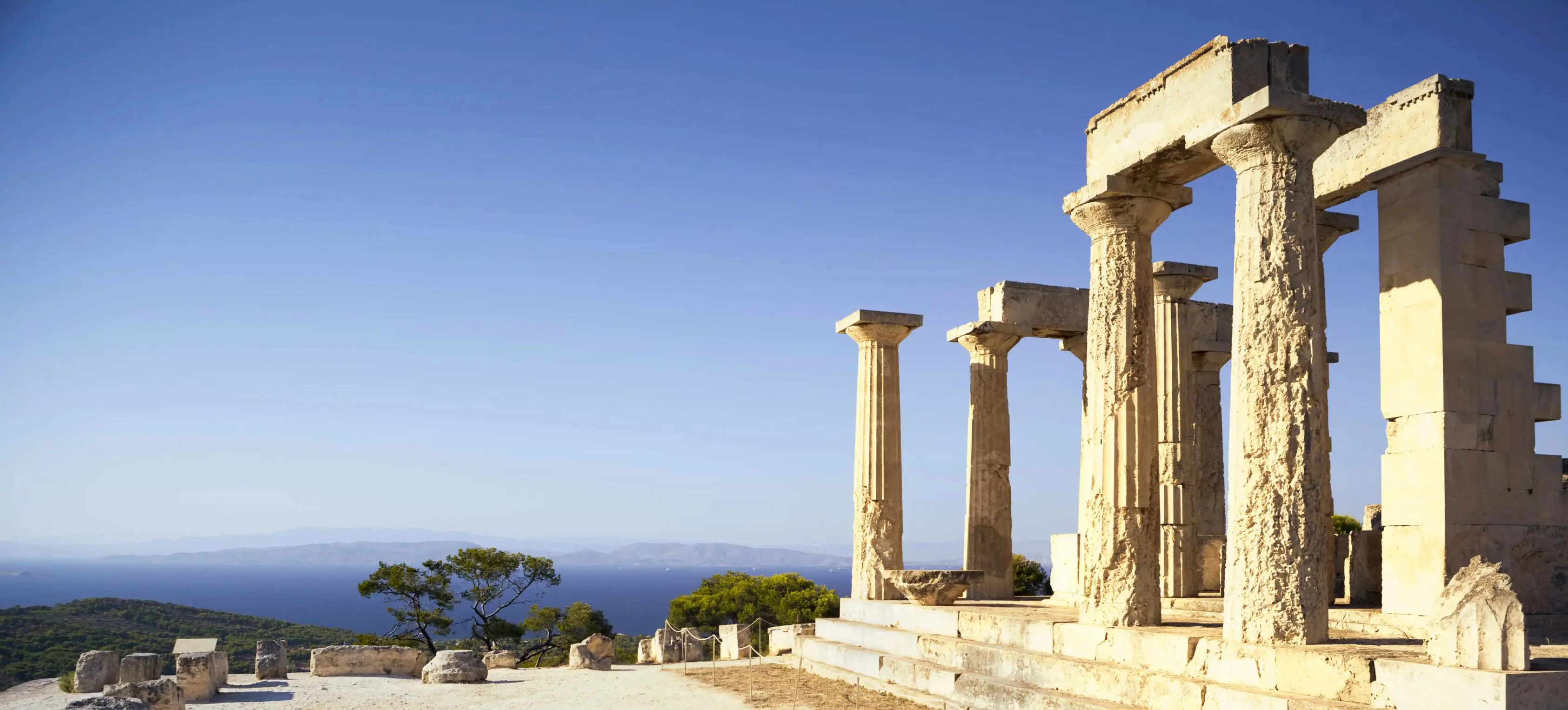 Temple of Aphaia, Island of Aegina, Greece